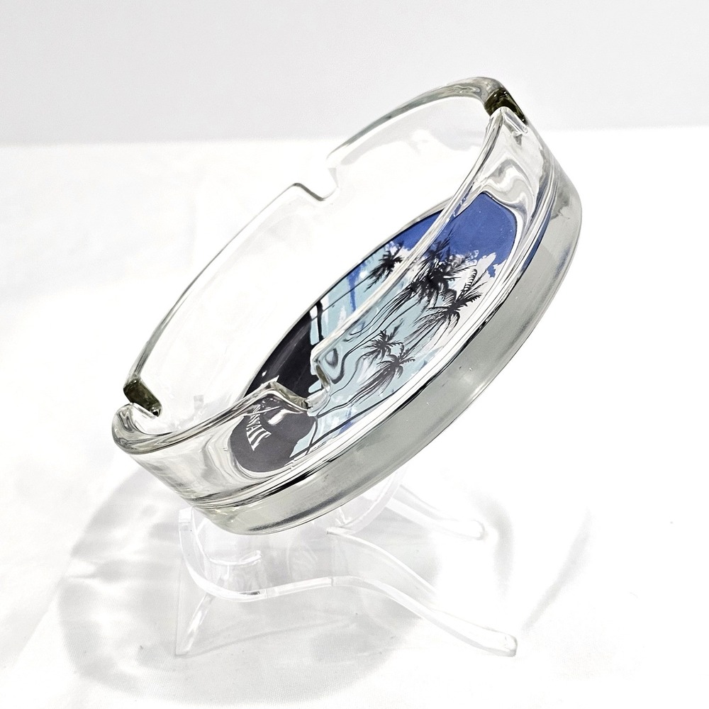 Glass art Hawaii  Colorful 4-1/4" Glass with 4 Slots. - Picture 2 of 6